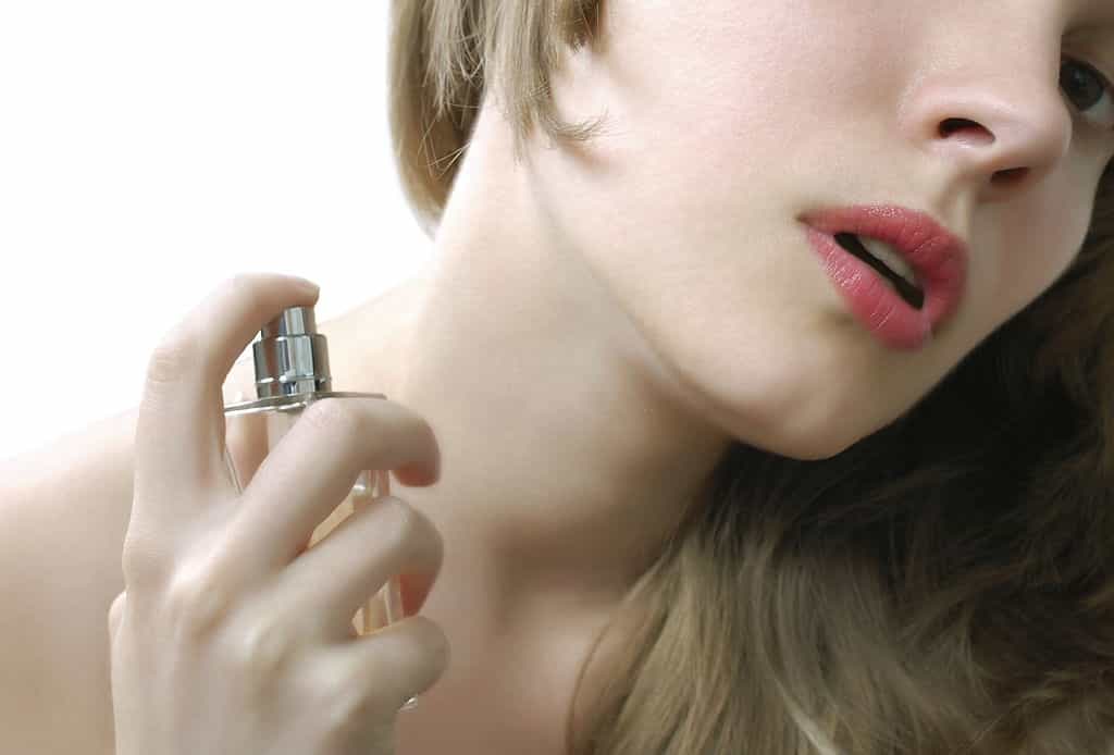 Stop using perfume on your neck