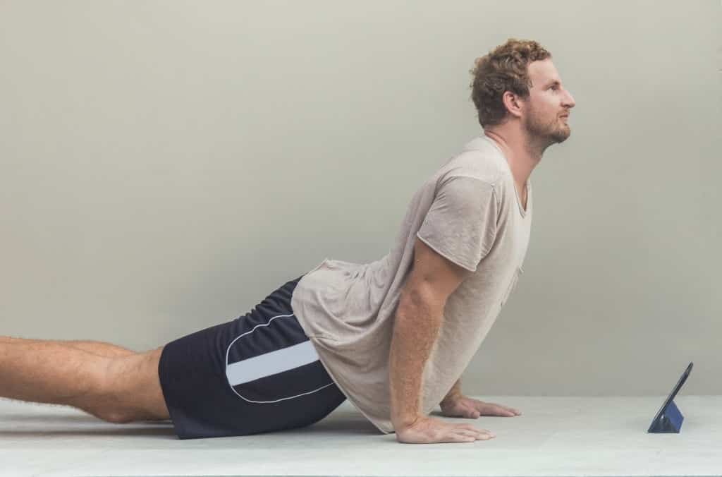 When exercising to relieve back pain, focus on stretching