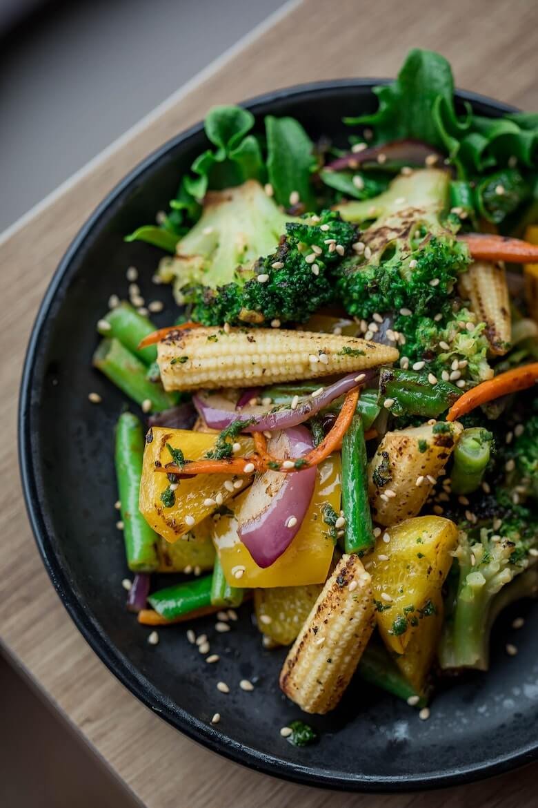 Charred Corn Salad -