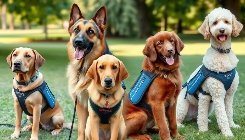 Service Dog Breeds and Characteristics