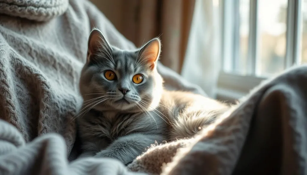 The Affectionate Chartreux Cat