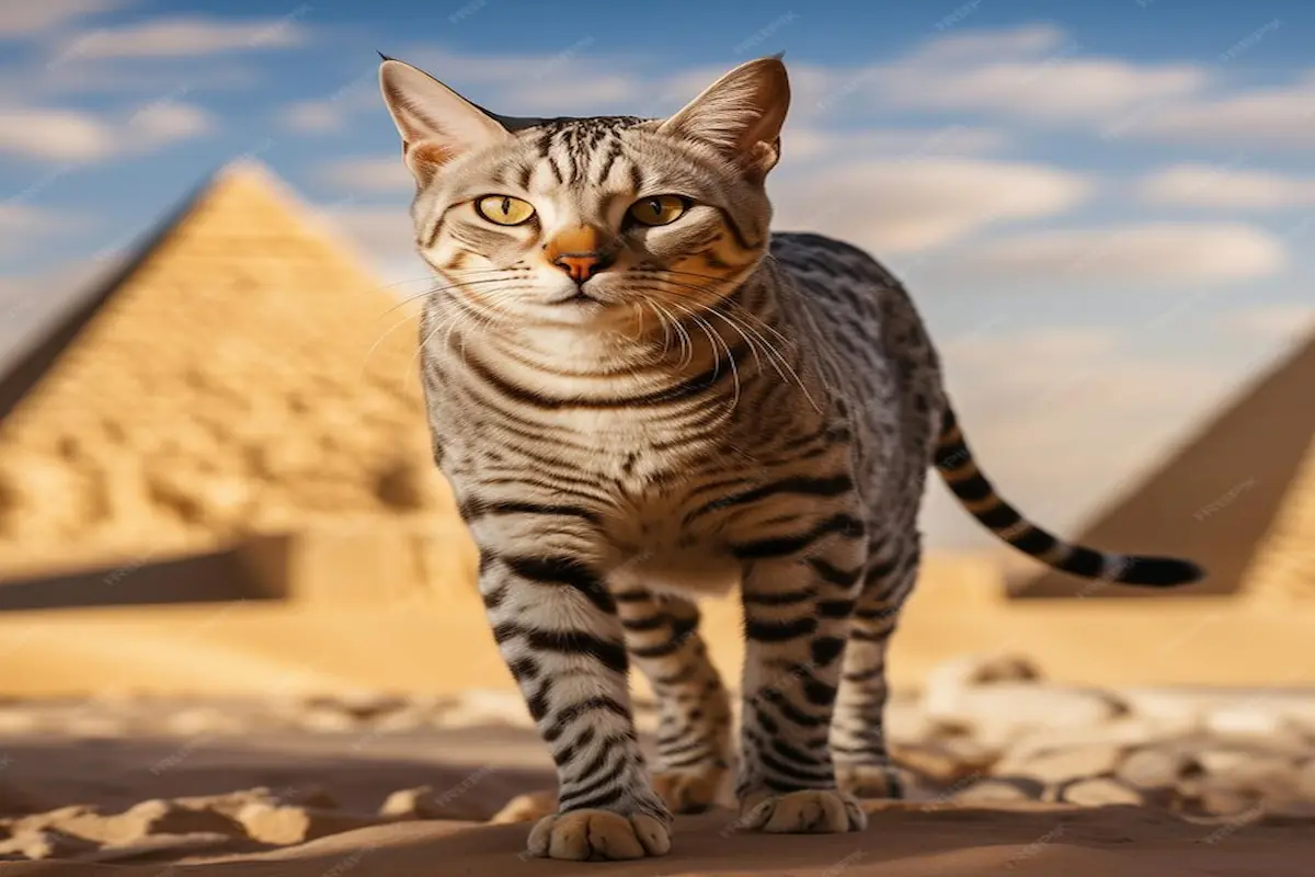 Egyptian Mau cats