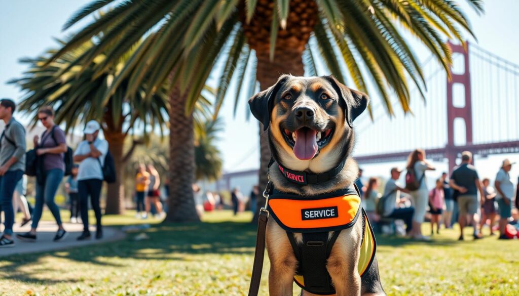 service dog california